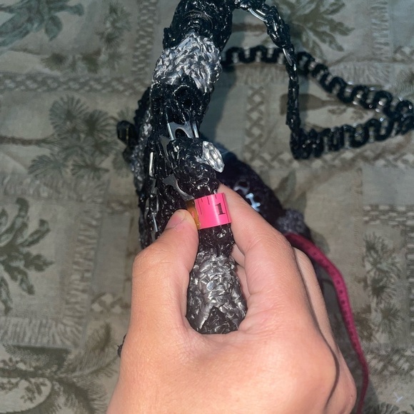 Handmade bag🖤Mexican bag woven purse shoulder bag bottle cap bag floral bag - Picture 5 of 14